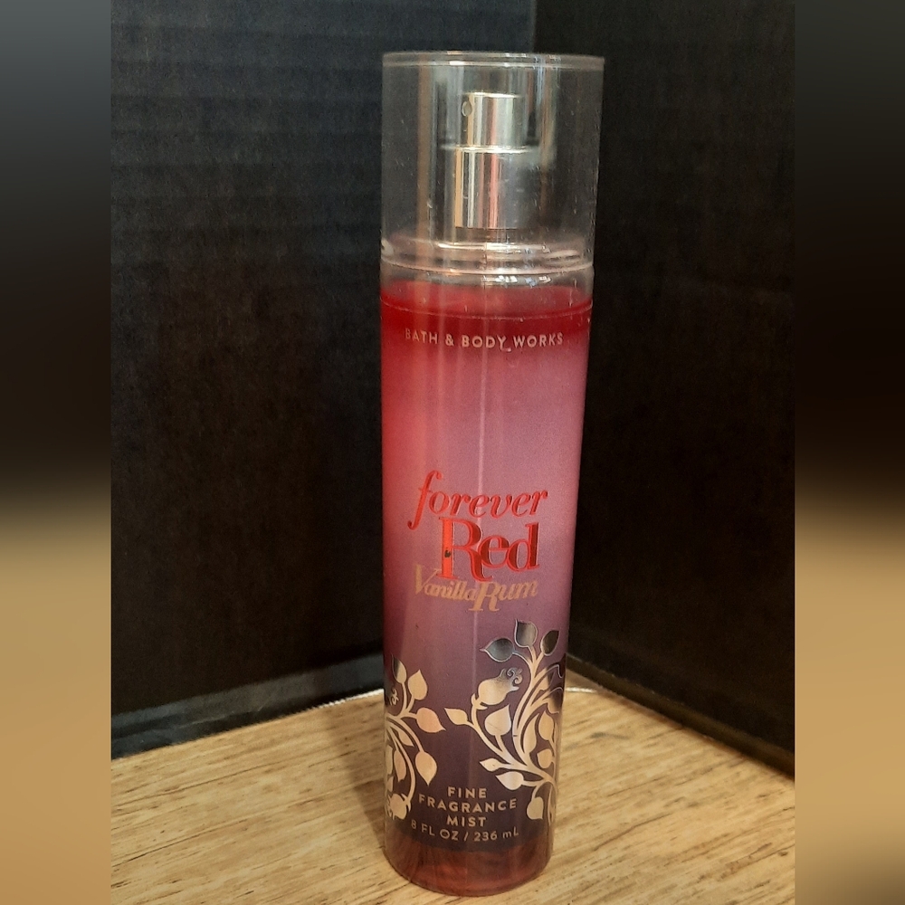 "FOREVER RED W/ VANILLA RUM"